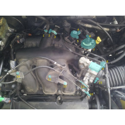 Mazda Tribute (2002 и аналогичные) Замена верхнего впускного коллектора